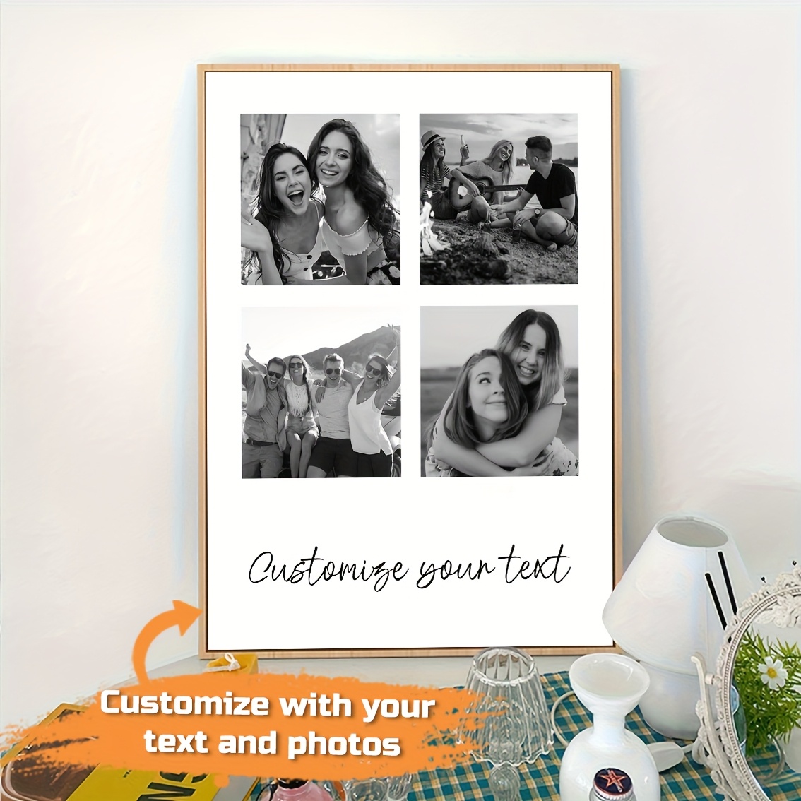 Custom Star Map - Customize Canvas Posters For Family, Friends,