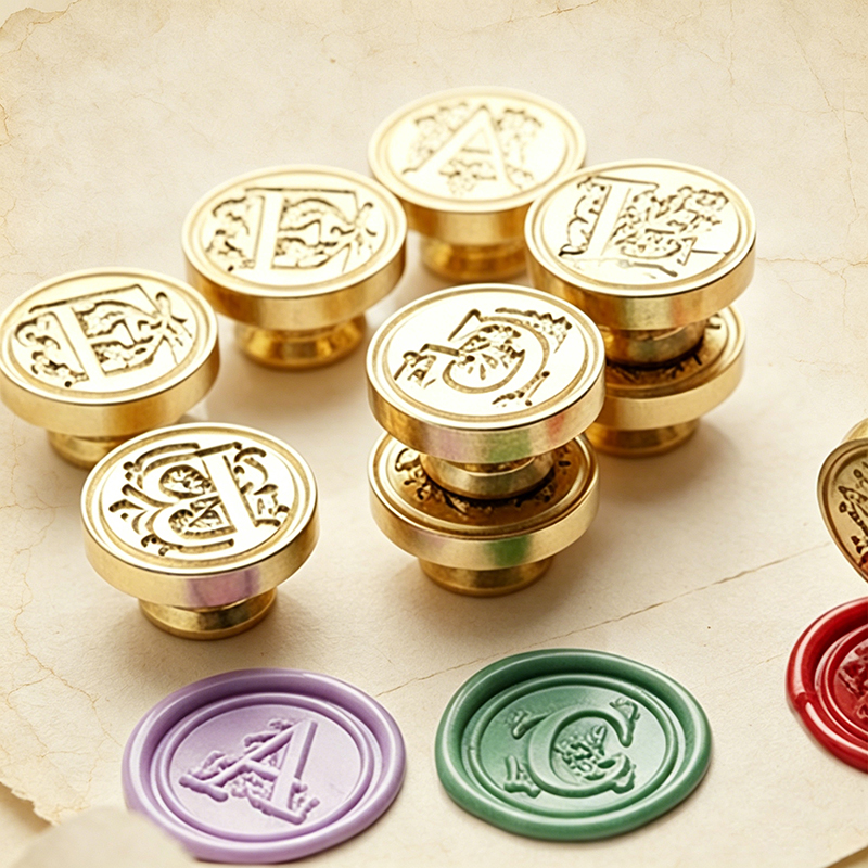 Wax Seal Letter Kit - Sealing Wax for Stamp Head Letter