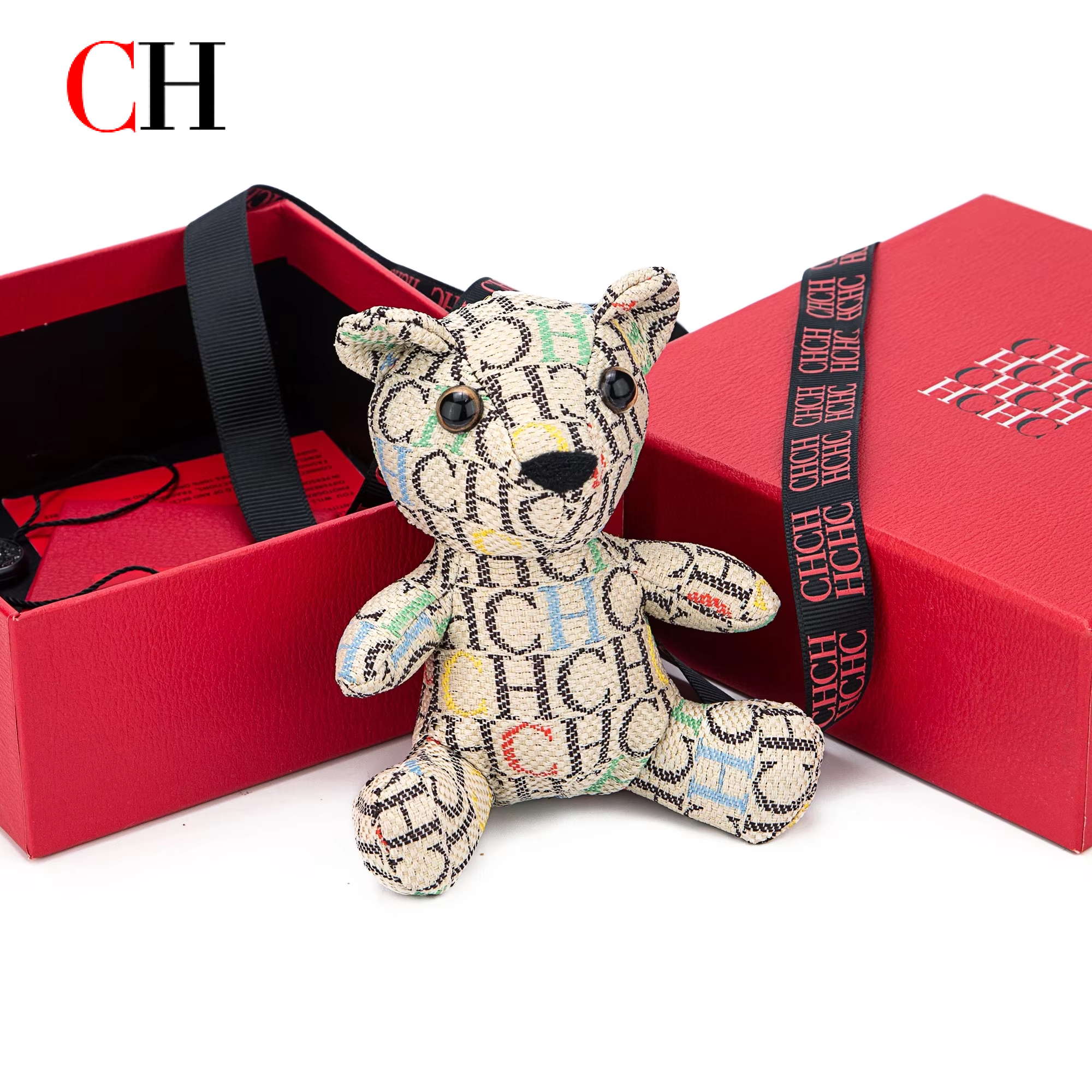 CH Bear Plush Keychain Monogra – обзор и цена Monogram Keychain Leather