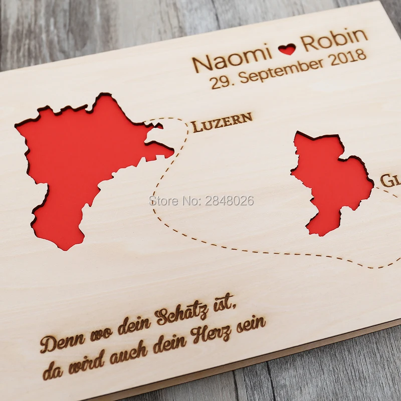 Rustic personalized wedding gu – обзор и цена Custom Photo Book