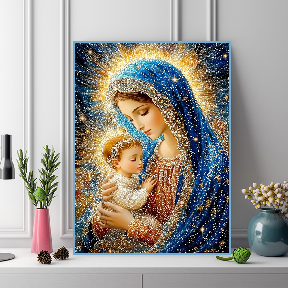 1PC frameless  Diamond Embroid – обзор и цена Photo Mosaic Print