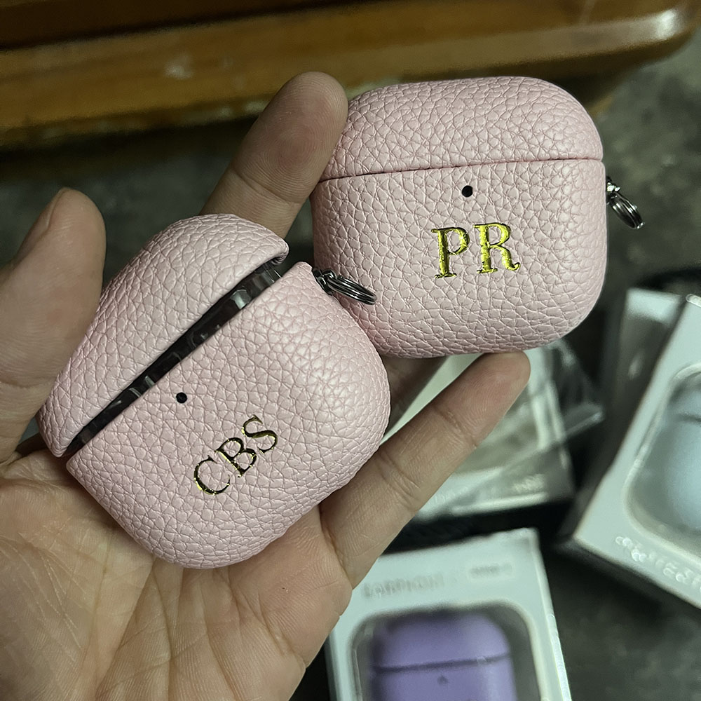 Personalized Initials Letters  – обзор и цена Monogram Keychain Leather