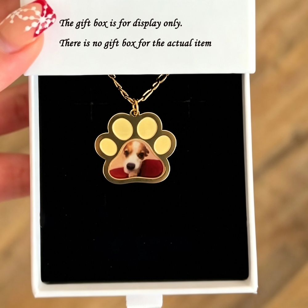 Personalized Pet Paw Colors Pr – обзор и цена Name Necklace Custom