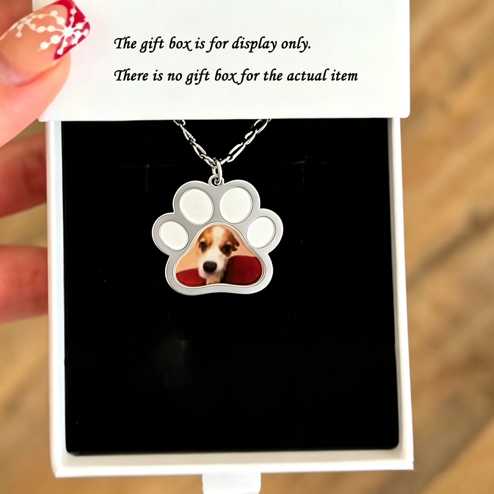 Personalized Pet Paw Colors Pr – обзор и цена Name Necklace Custom