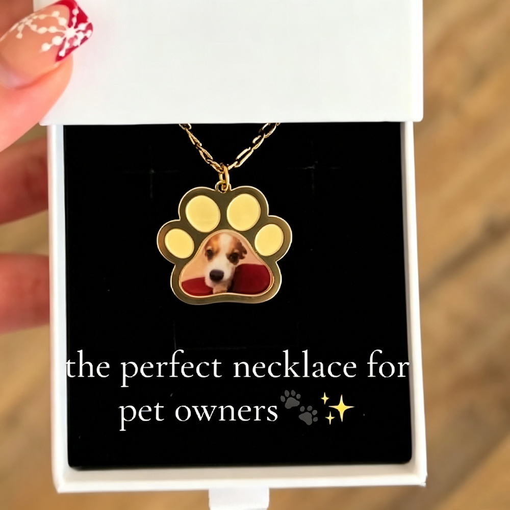 Personalized Pet Paw Colors Pr – обзор и цена Name Necklace Custom