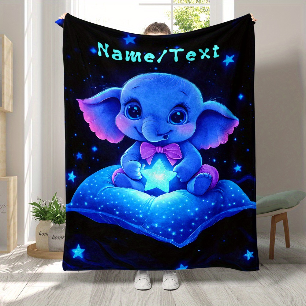 Personalized Cute Blue Elephan – обзор и цена Custom Night Sky
