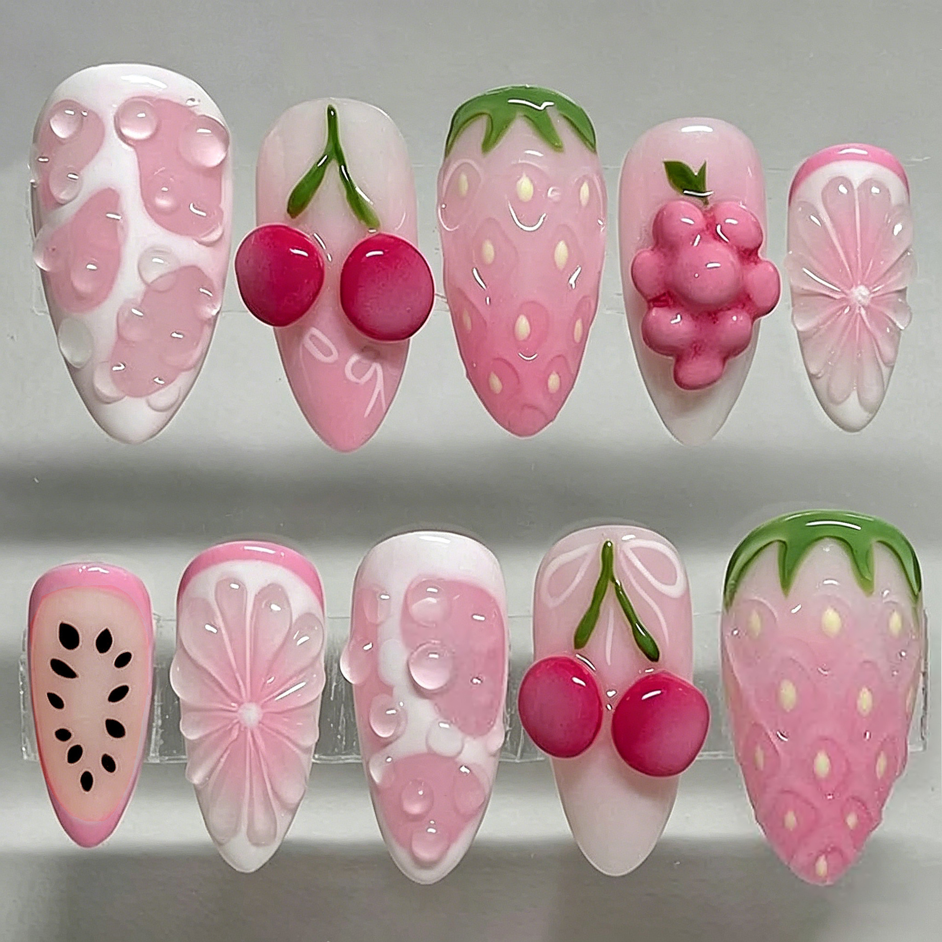 24pcs Glossy Shell Pearl Desig – обзор и цена Pressed Flower Art
