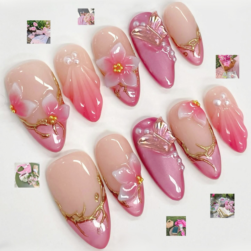 24pcs Glossy Shell Pearl Desig – обзор и цена Pressed Flower Art