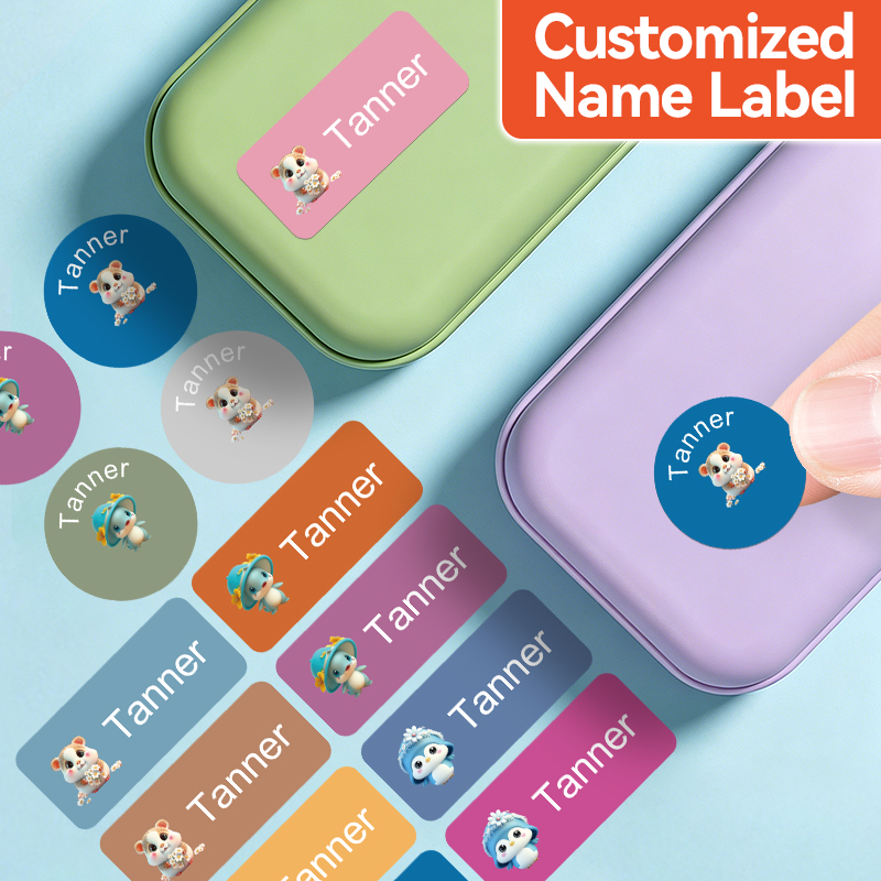 Personalized Name Labels - Min – обзор и цена Personalized Name Box