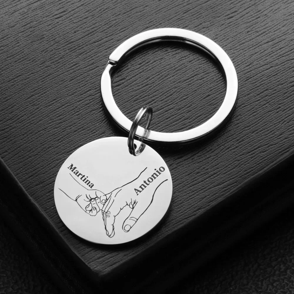 Personalized Keychain Customiz – обзор и цена Initial Ring Custom