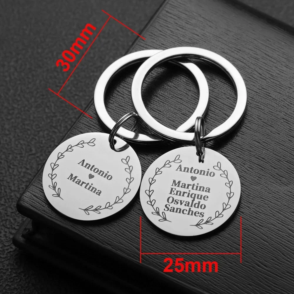 Personalized Keychain Customiz – обзор и цена Initial Ring Custom