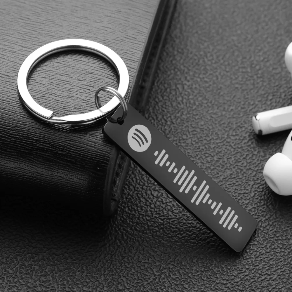 Personalized Spotify Code Keyc – обзор и цена Initial Ring Custom