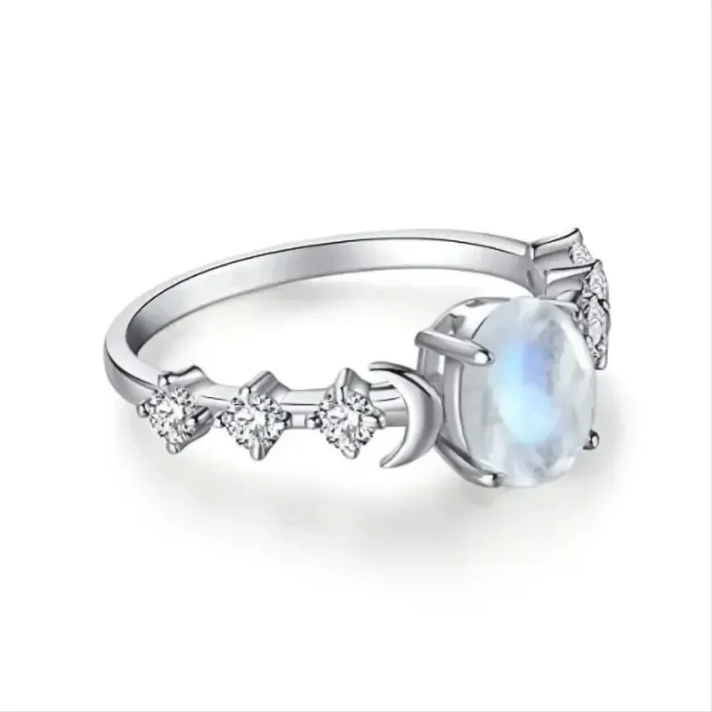 Oval Shaped Moonstone Curved M – обзор и цена Custom Night Sky