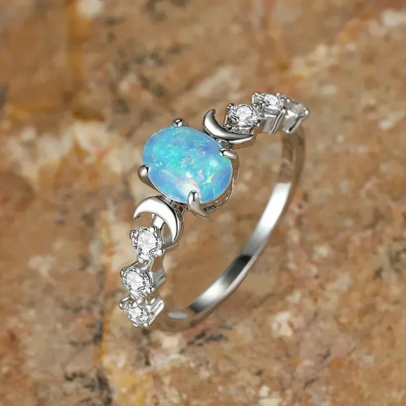 Oval Shaped Moonstone Curved M – обзор и цена Custom Night Sky