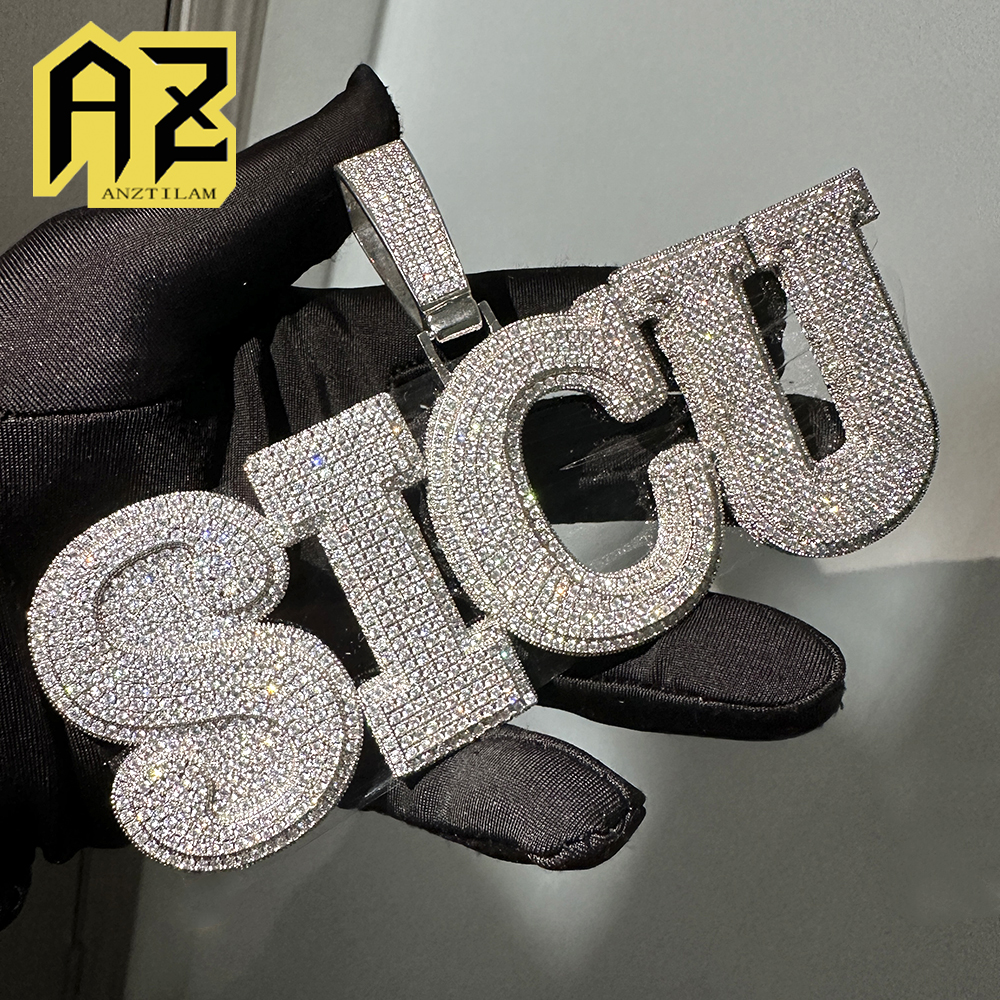 BIG Customized Name Letters Ic – обзор и цена Name Necklace Custom