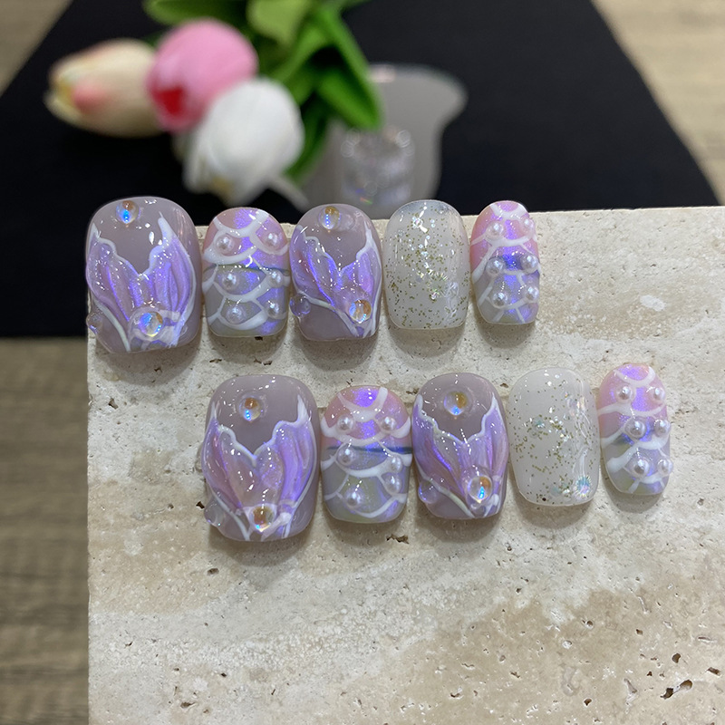 10pcs Butterfly Flower Fake Na – обзор и цена Pressed Flower Art