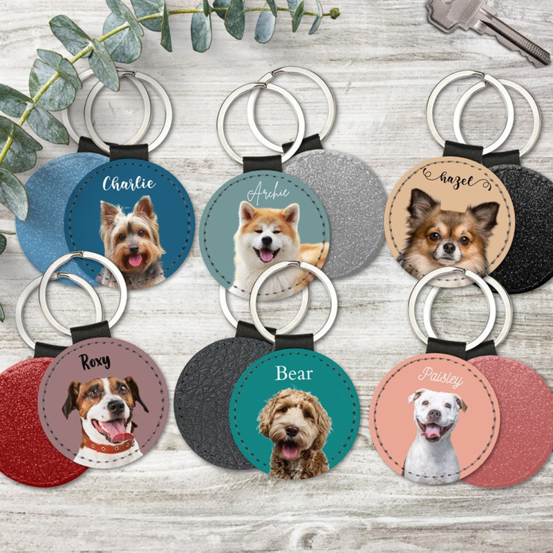 Custom Pet Photo Keychain Pers – обзор и цена Pet Portrait Custom