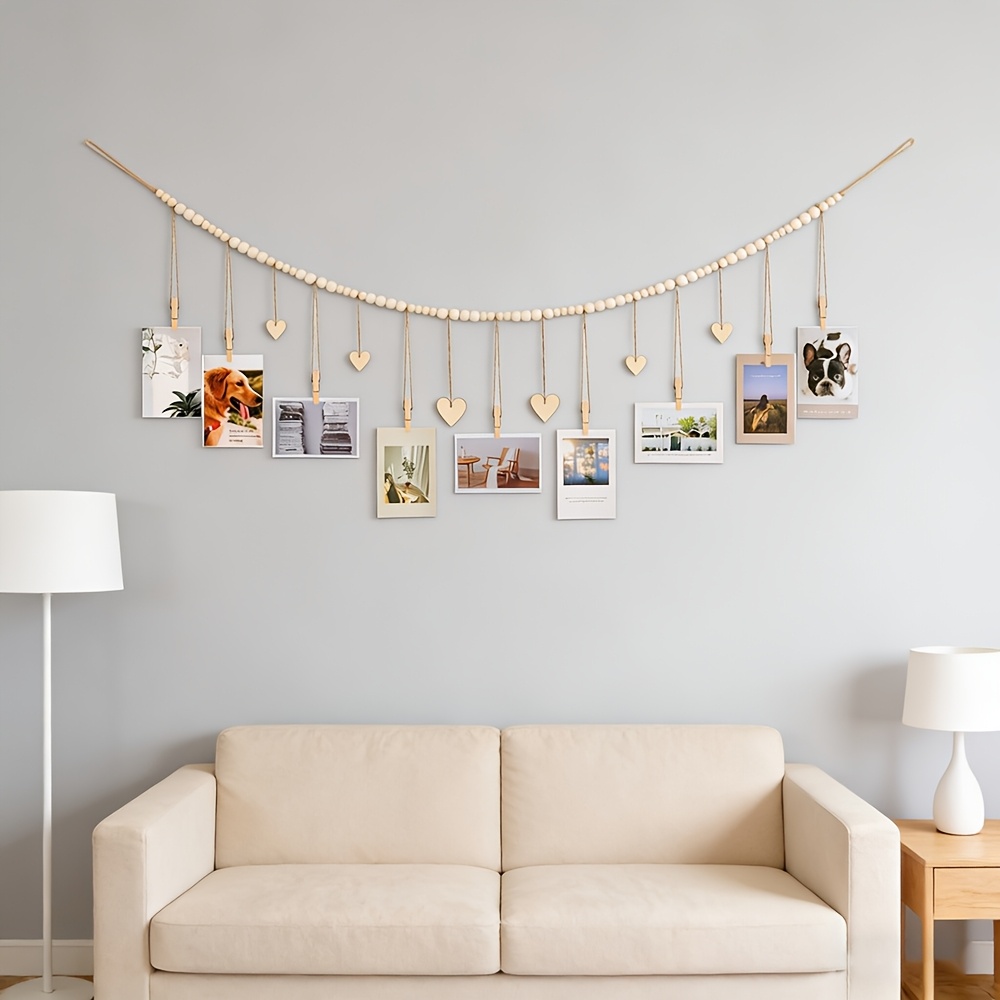 Hanging Photo Display Wall Dec – обзор и цена Engraved Wood Frame