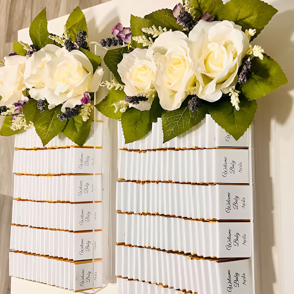 50pcs Wedding Chocolate Packin – обзор и цена Personalised Candle Label