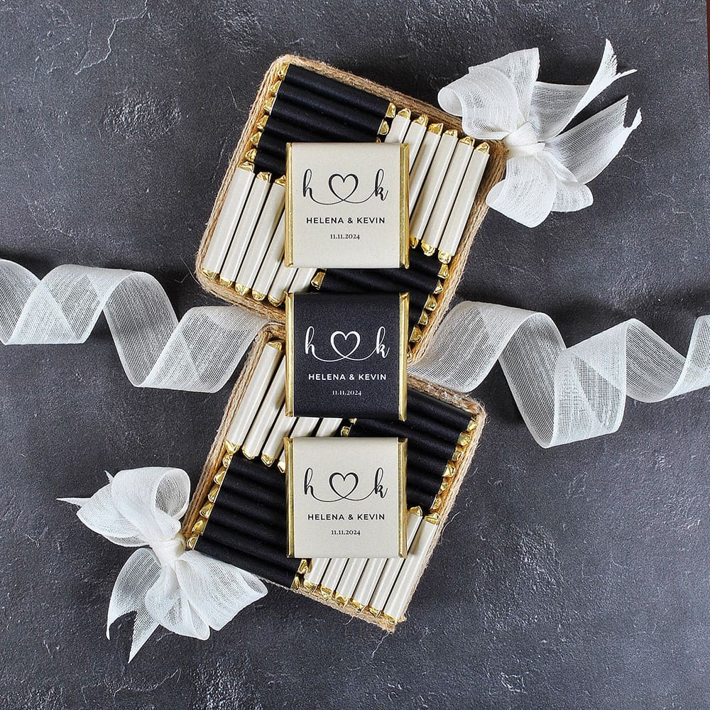 50pcs Wedding Chocolate Packin – обзор и цена Personalised Candle Label