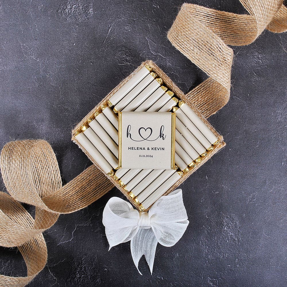 50pcs Wedding Chocolate Packin – обзор и цена Personalised Candle Label