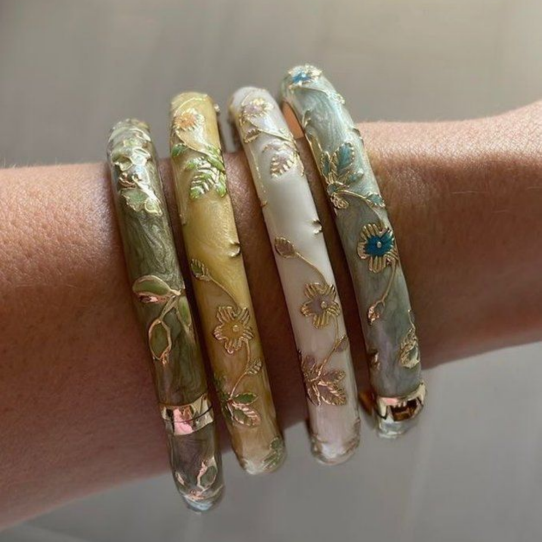 4 small floral bracelets ename – обзор и цена Coordinates Bracelet