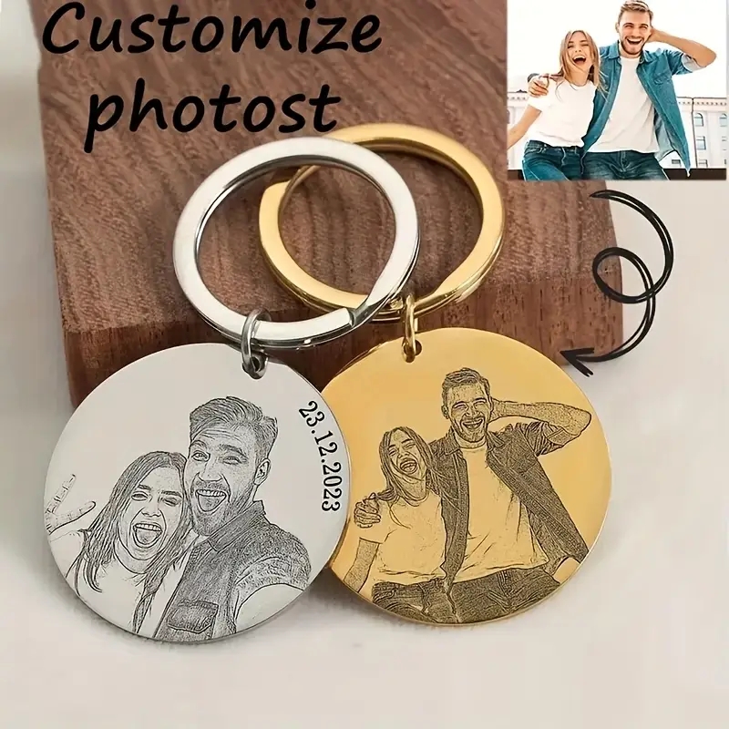Personalized Engraved Portrait – обзор и цена Initial Ring Custom