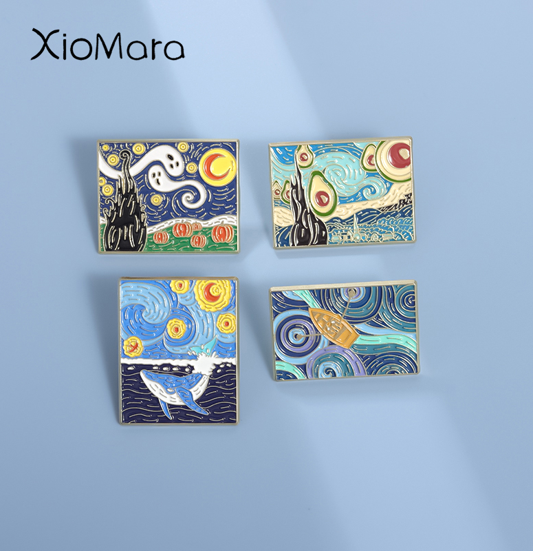Abstract Oil Painting Enamel P – обзор и цена Custom Night Sky