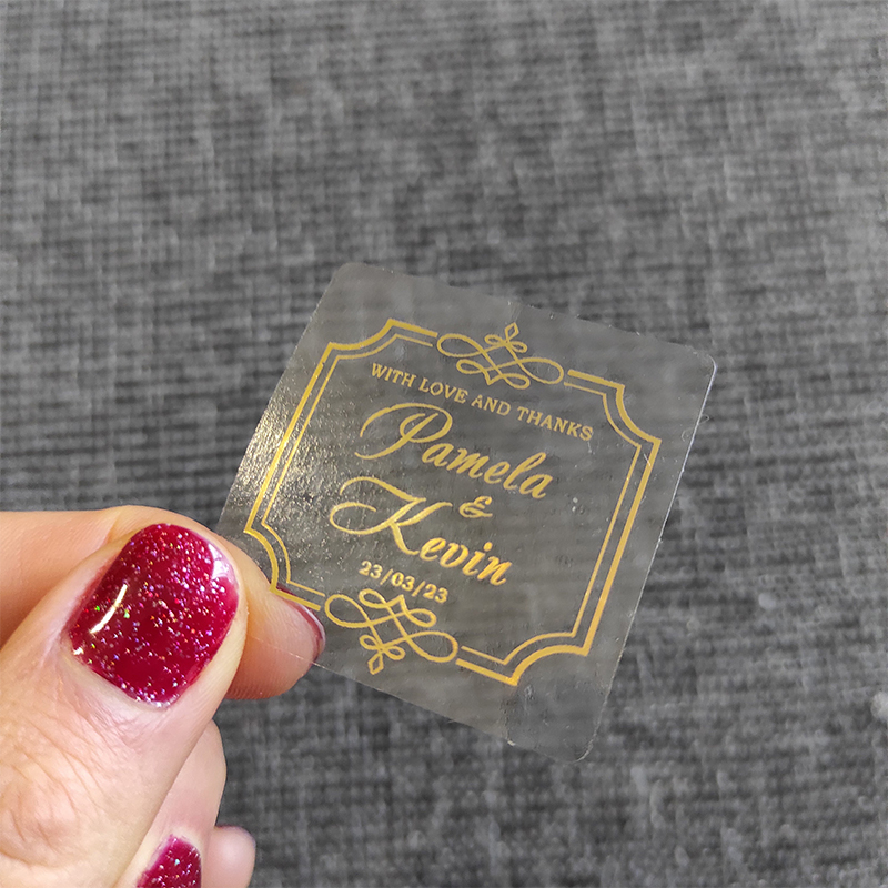 Custom Gold Foil Wedding Favor – обзор и цена Personalised Candle Label
