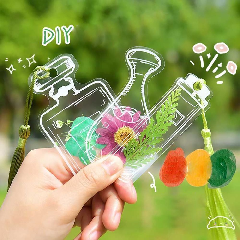 Glassware Shape Bookmarks Stic – обзор и цена Dried Flower Bookmark