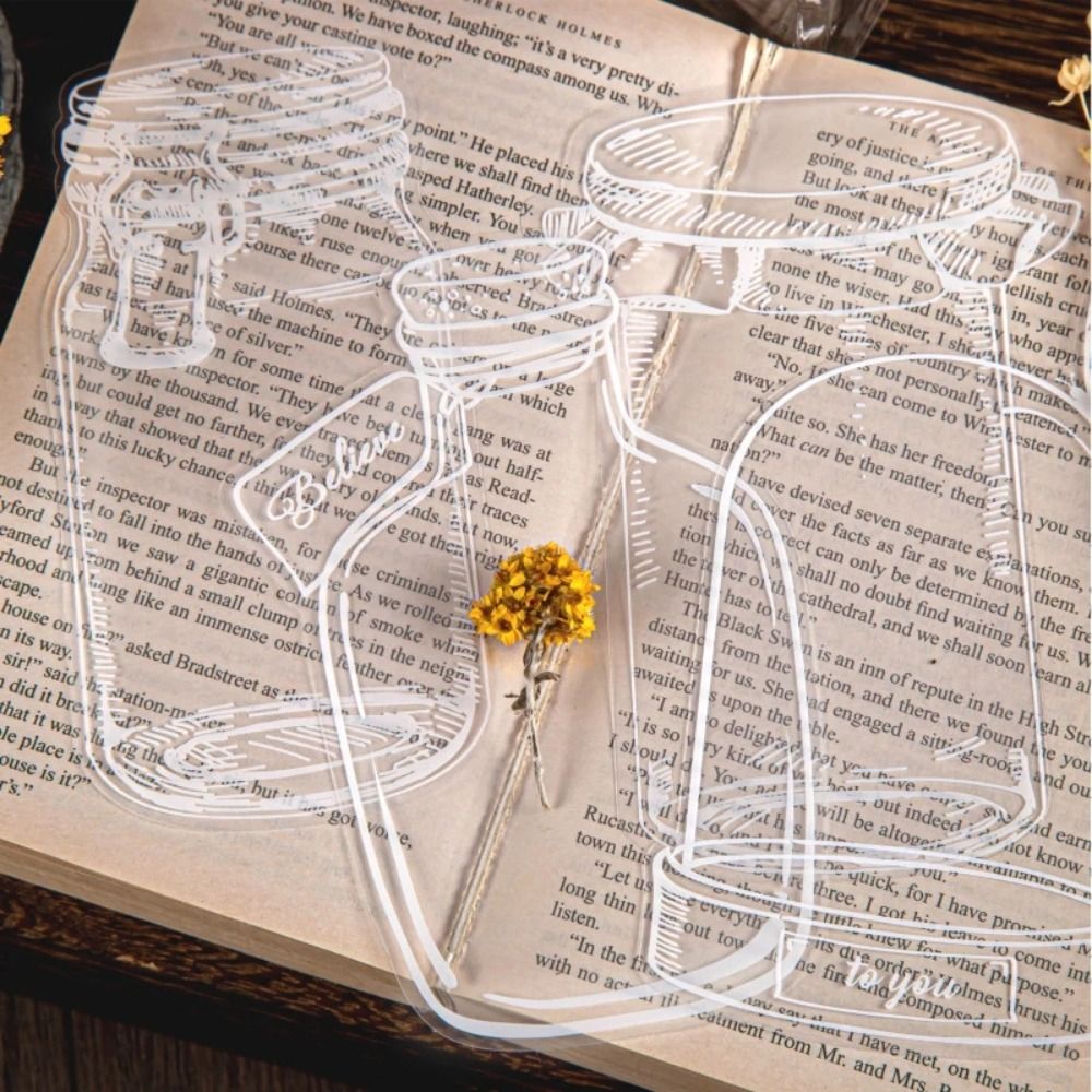 Glassware Shape Bookmarks Stic – обзор и цена Dried Flower Bookmark