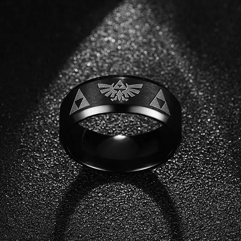 Fashion Anime Triforce Triangl – обзор и цена Initial Ring Custom