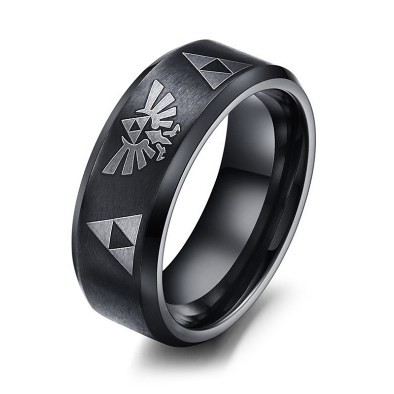 Fashion Anime Triforce Triangl – обзор и цена Initial Ring Custom