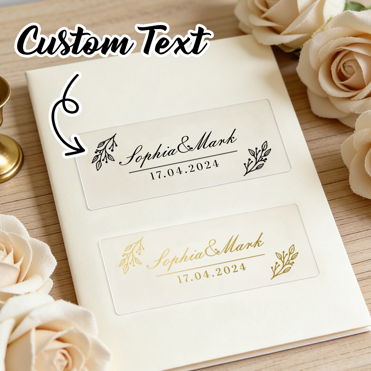 30-300Pcs Custom Wedding Stick – обзор и цена Personalised Candle Label
