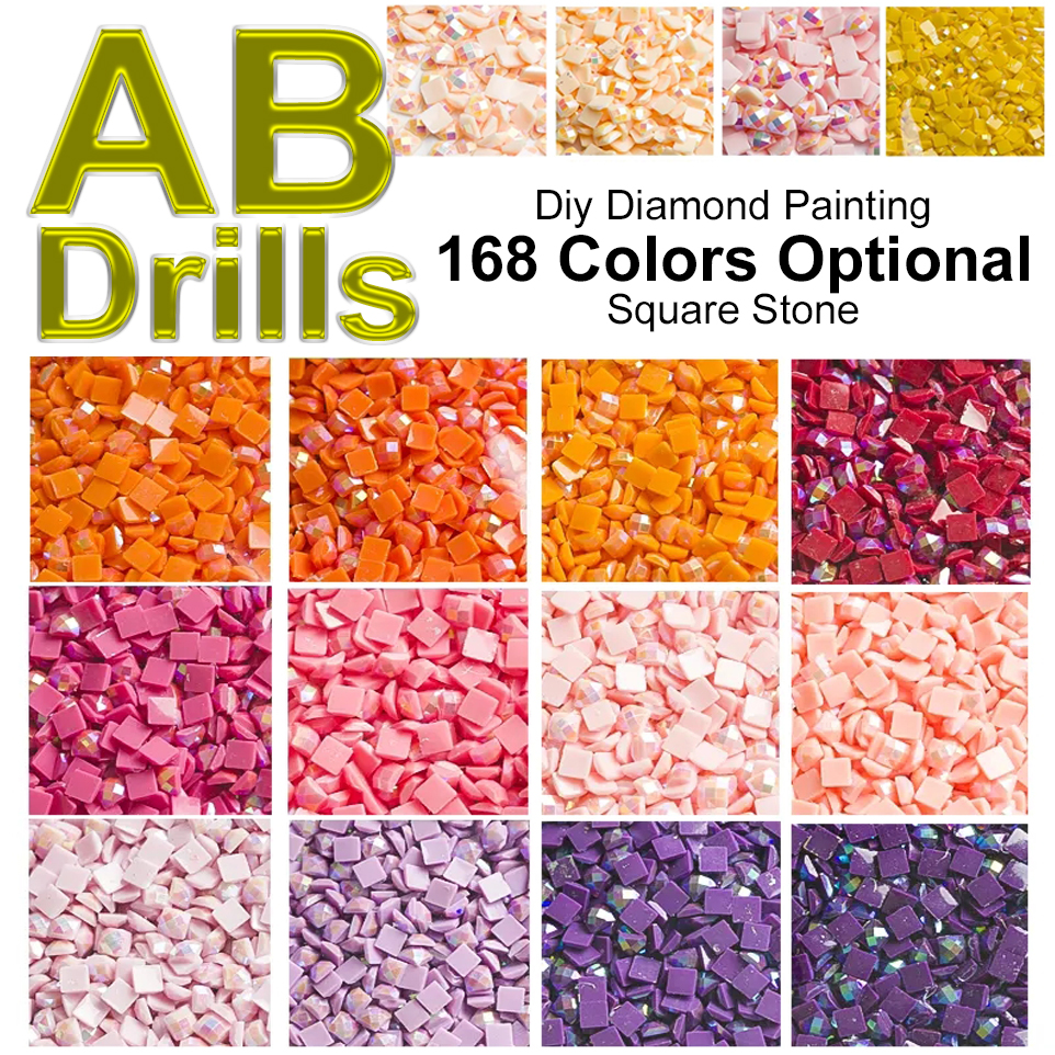 AB Square Stone Drills DIY Dia – обзор и цена Photo Mosaic Print