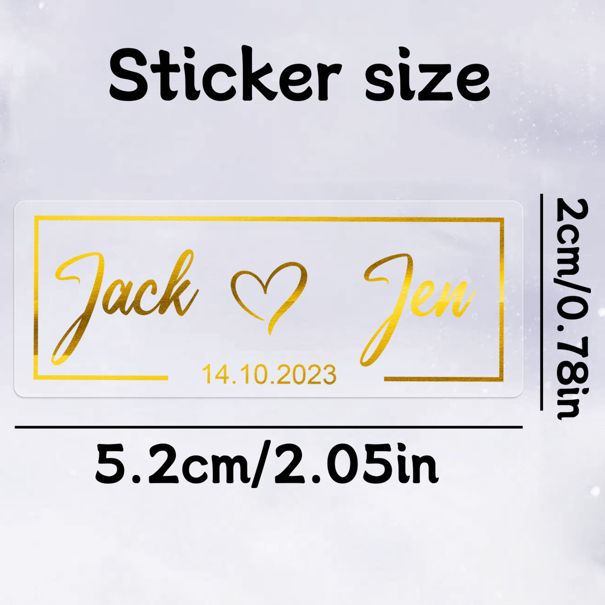 30-240pcs Custom Gold Stamping – обзор и цена Personalised Candle Label