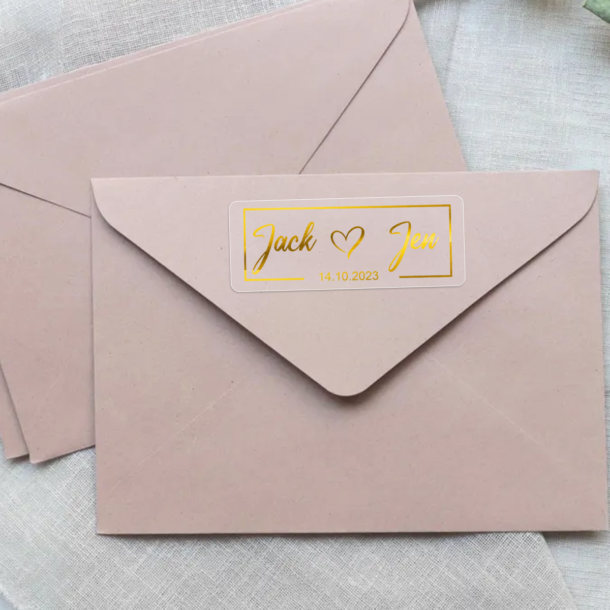 30-240pcs Custom Gold Stamping – обзор и цена Personalised Candle Label