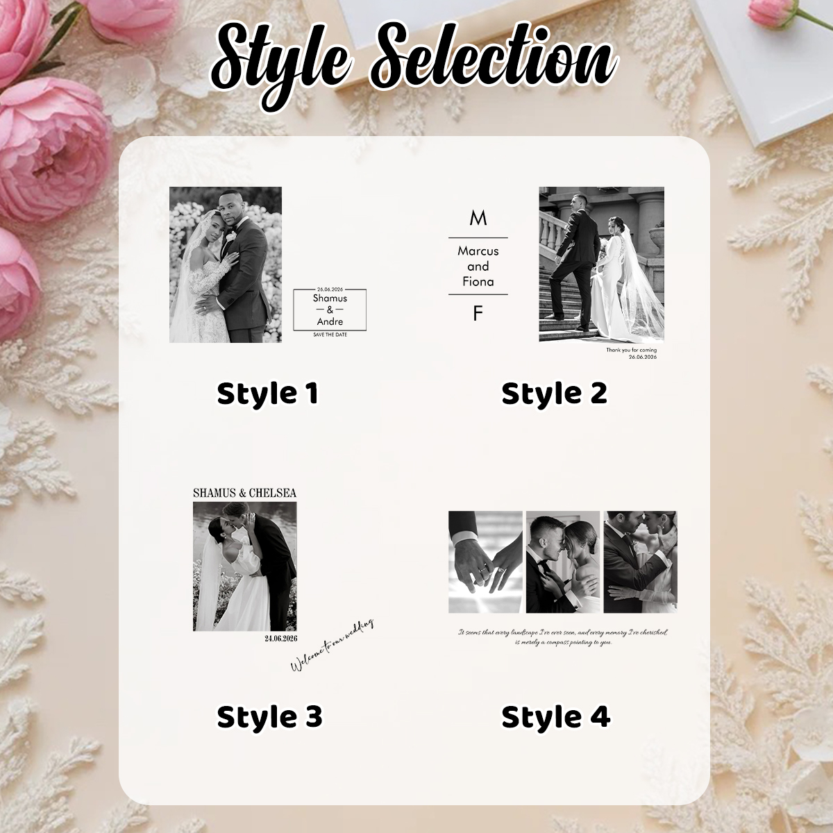 Customized wedding signature b – обзор и цена Custom Photo Book