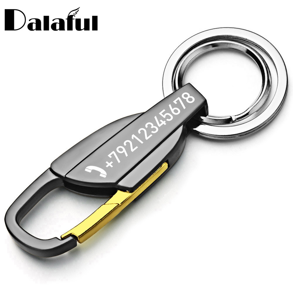 Personalized Lettering Keychai – обзор и цена Initial Ring Custom
