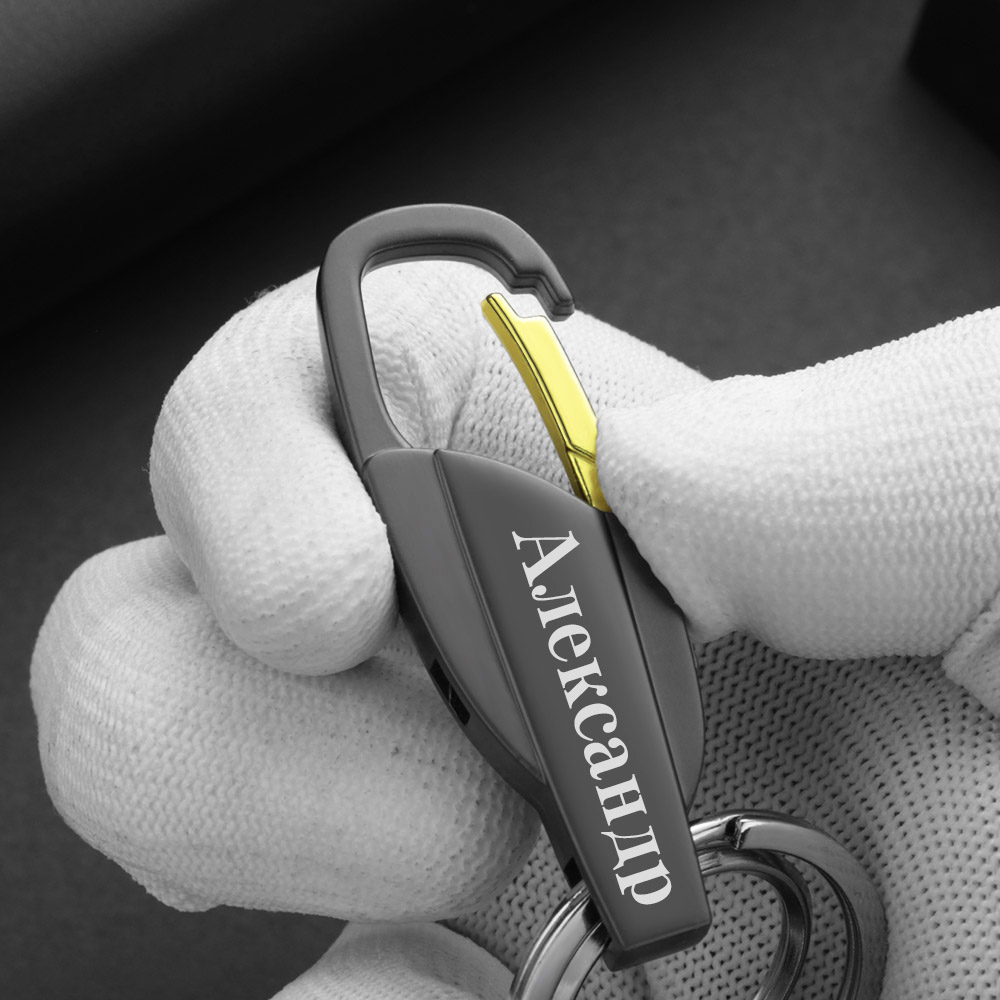 Personalized Lettering Keychai – обзор и цена Initial Ring Custom