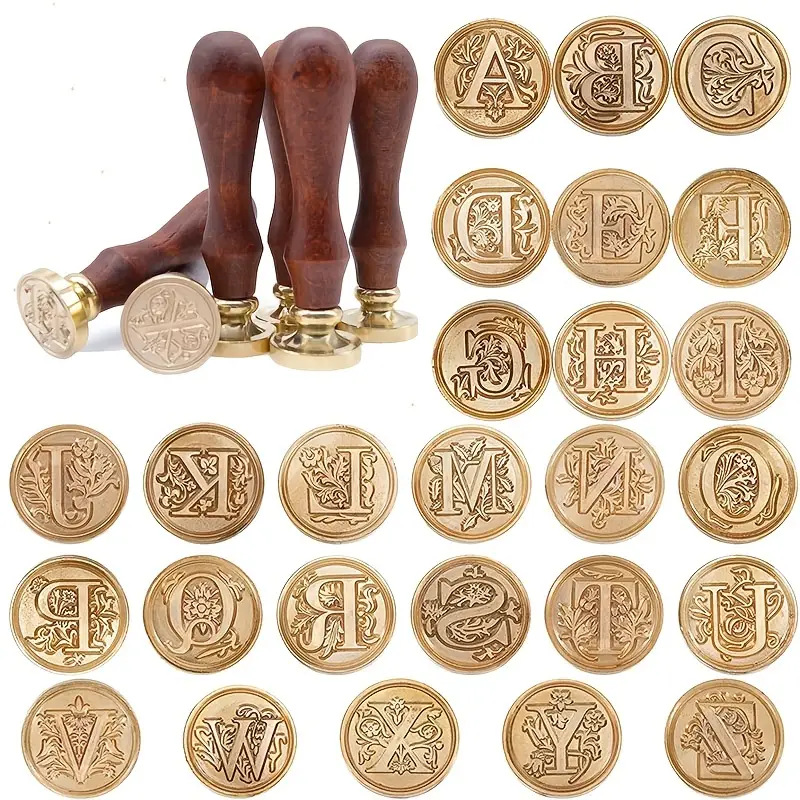 Retro Sealing Wax Stamp Kit -  – обзор и цена Wax Seal Letter Kit