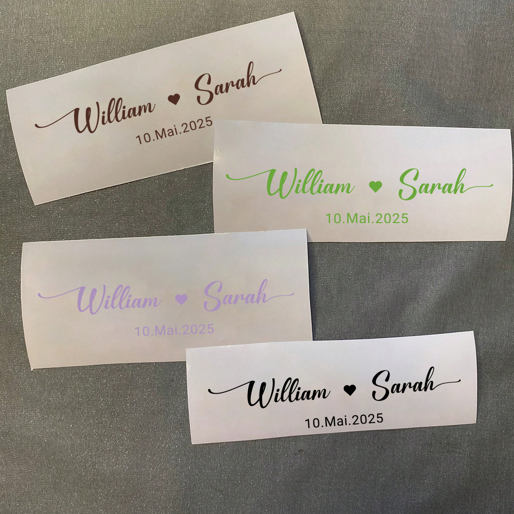 Custom Name Decals for Wedding – обзор и цена Personalized Name Box
