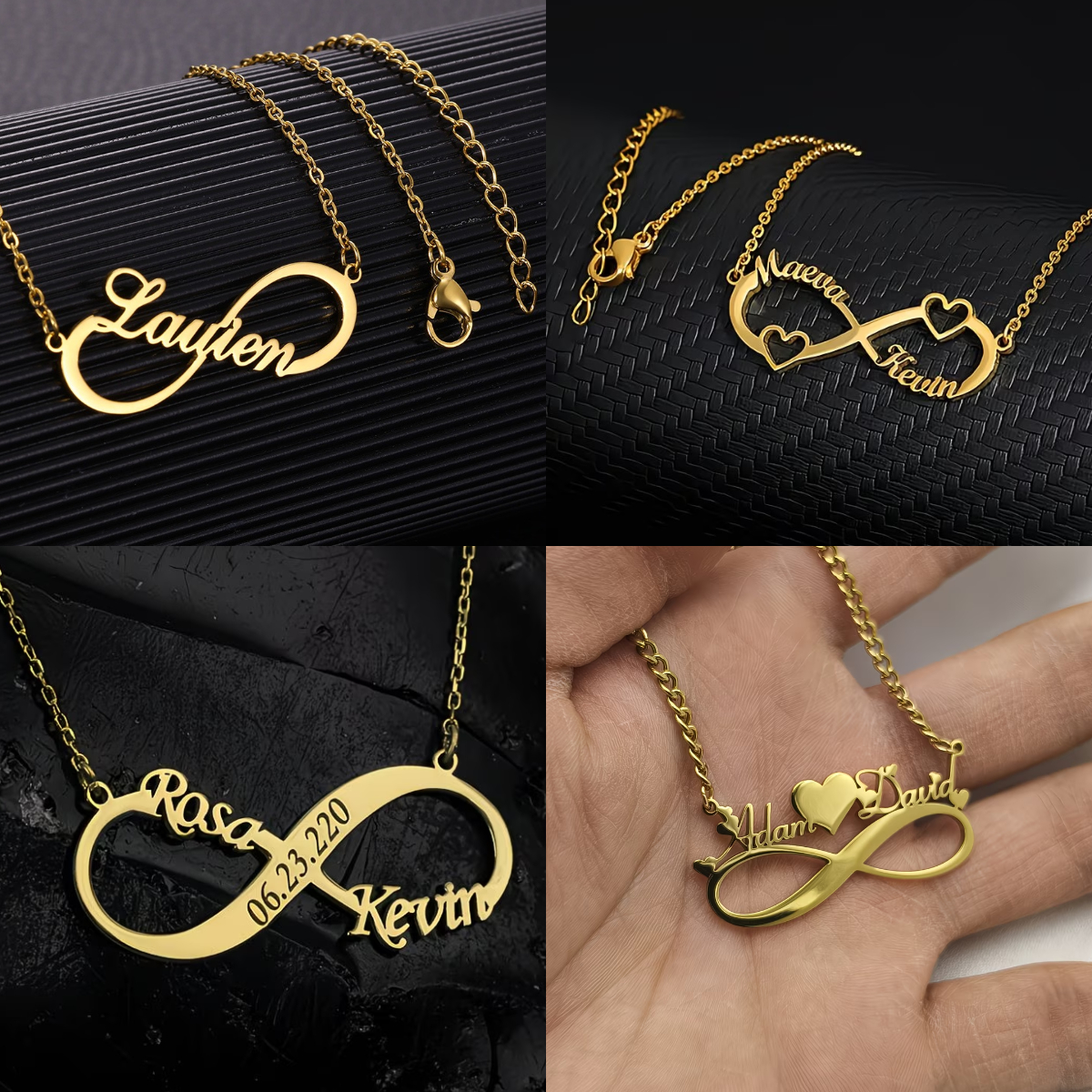 Custom Name Infinity Necklaces – обзор и цена Name Necklace Custom