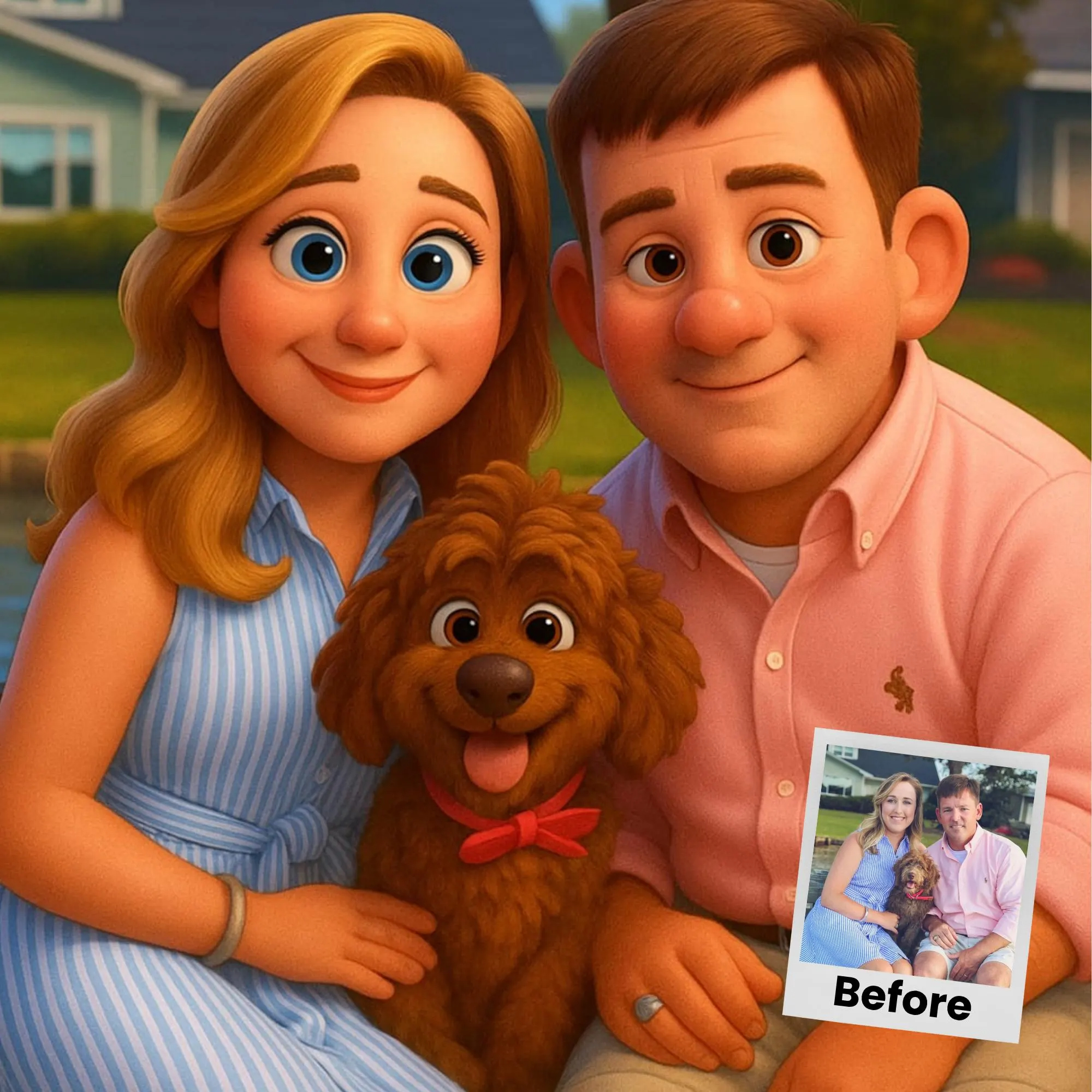 Custom Animated Character Fami – обзор и цена Pet Portrait Custom
