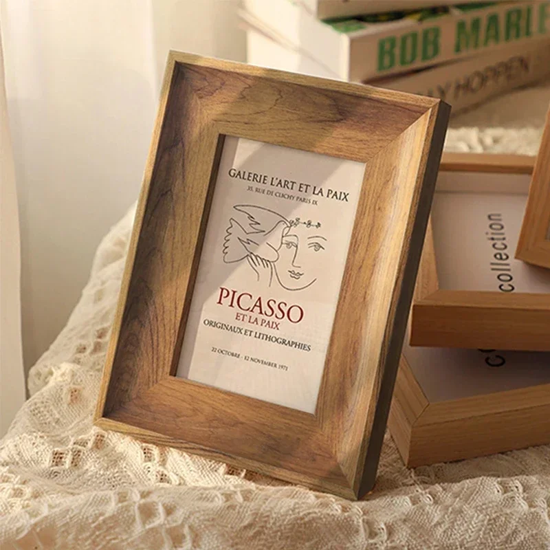 Wooden Photo Frame 5/6/7/8/10  – обзор и цена Engraved Wood Frame
