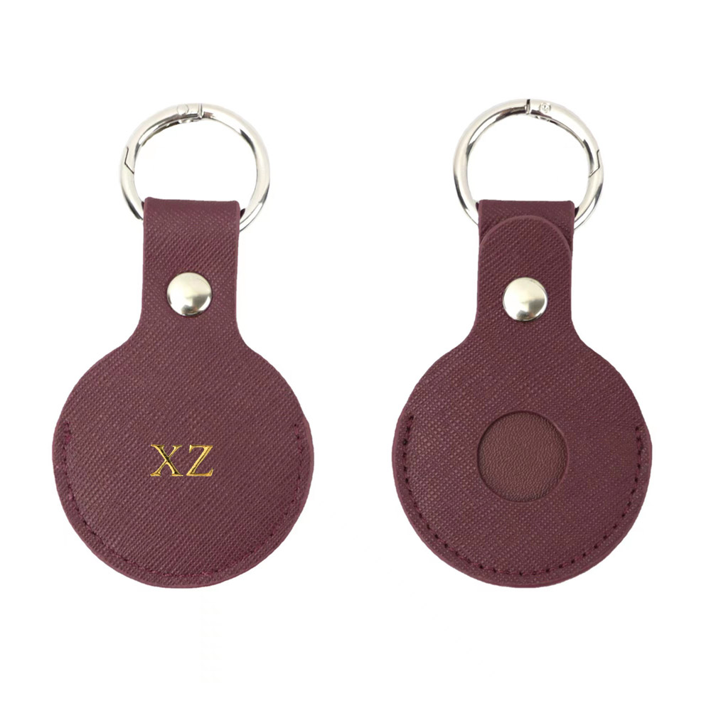 Custom Gold initial letters Fo – обзор и цена Monogram Keychain Leather