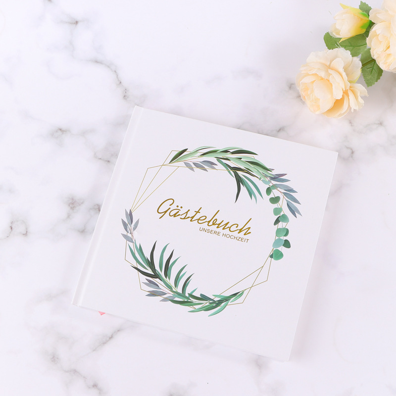 Custom Wedding Guest Book with – обзор и цена Custom Photo Book