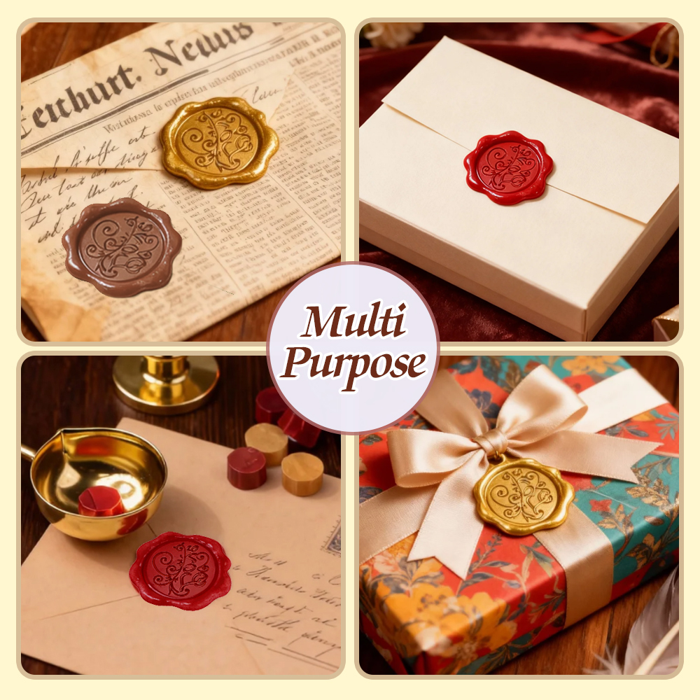 Wax Seal Stamp Gift Set with S – обзор и цена Wax Seal Letter Kit