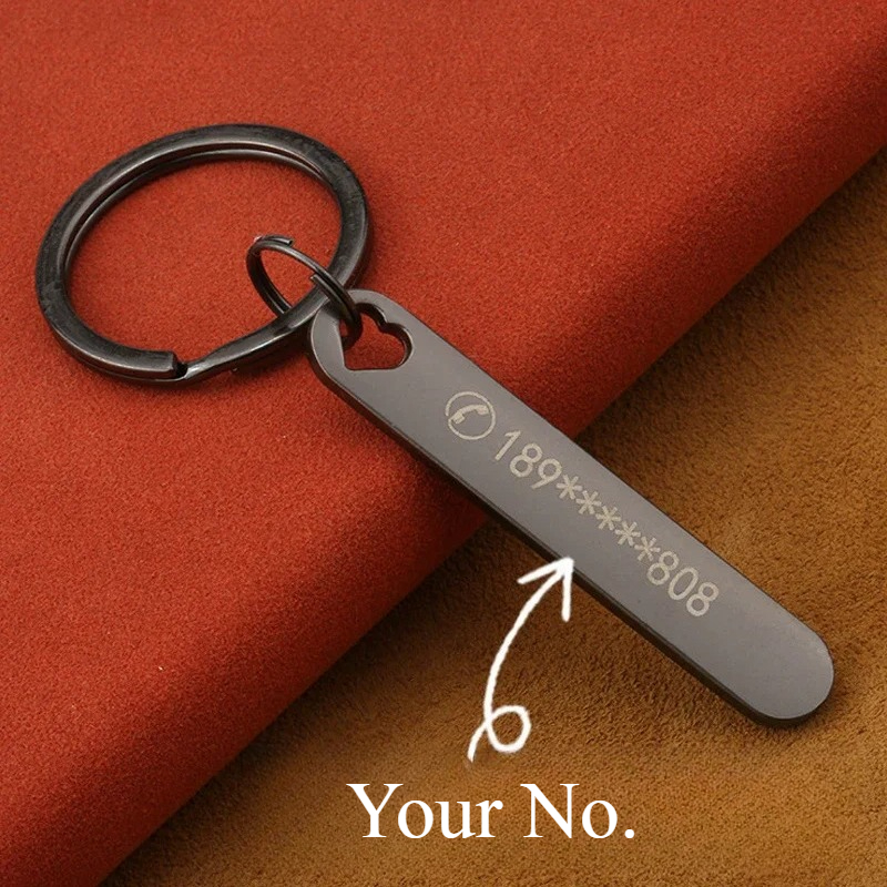 Custom Keychain with Free Engr – обзор и цена Initial Ring Custom