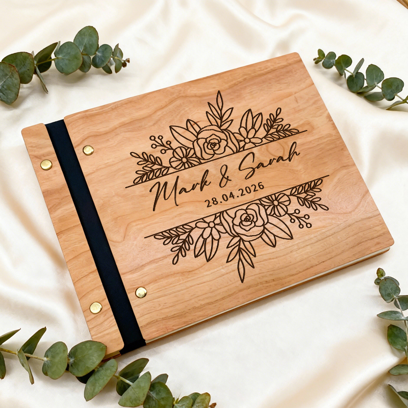 Personalized Wedding Guest Boo – обзор и цена Custom Photo Book
